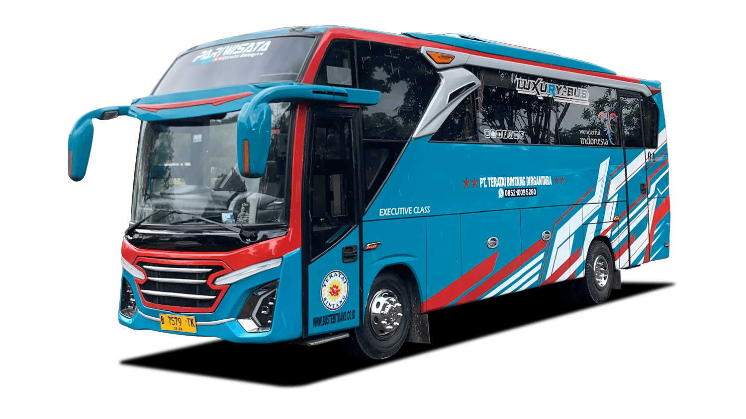 Medium Bus Pariwisata TB 04 - 33-35 Seats + Dispenser